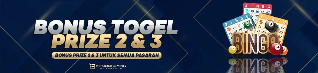BONUS TOGEL PRIZE 2 & 3